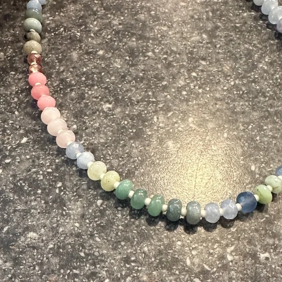 Anthropologie Multicolor Beaded Necklace - Picture 3 of 4